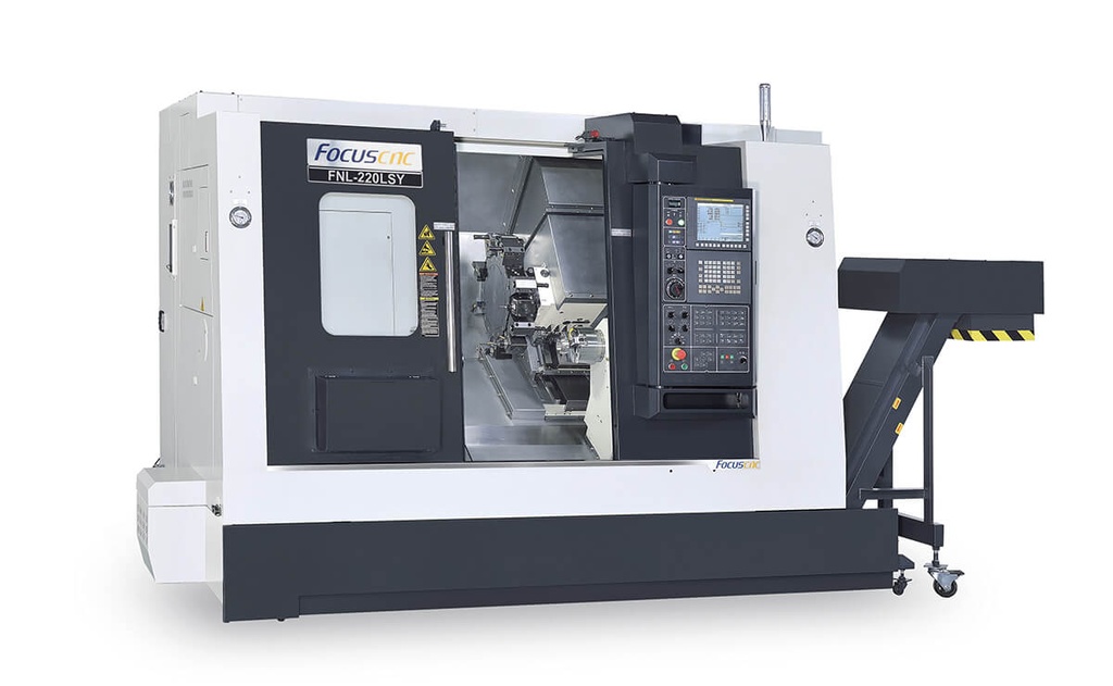 FNL-220 Series : CNC Turn Mill Center Machine | FOCUS CNC
